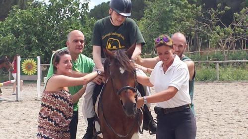 Mimmo a cavallo